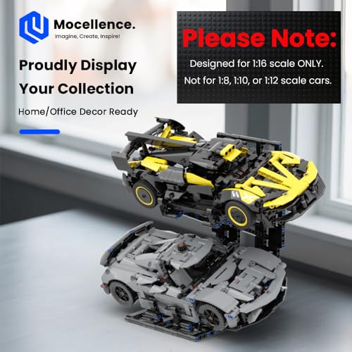 2-Tier Stand for Lego Car 42204 42205 42173 42161 42138 and More