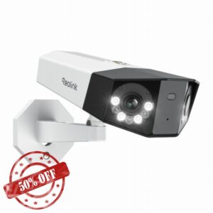Reolink 4K Dual-Lens Home Security Camera with 180° Viewing Angle