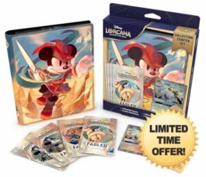 Ravensburger Disney Lorcana Trading Card Game for Adults and Kids 8 Years Up - Set 9: Fabled - Collectable TCG