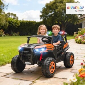2-Seater Electric Car for Kids with Remote Control