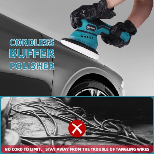 2500-5500RPM Dual Action Polisher for Car Detailing/Polishing/Waxing