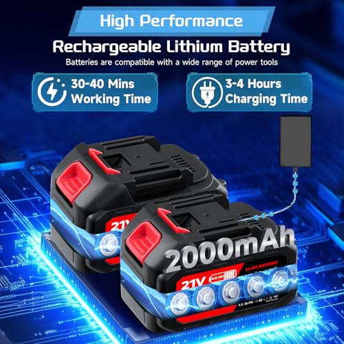 Battery Pressure Washer with 5M Hose Pressure Cleaner for Car/Floor/Garden Cleaning Watering