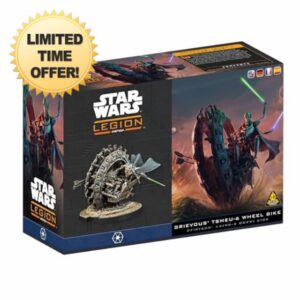 Asmodee | Star Wars: Legion - General Grievous' and TSMEU-6 Wheel Bike | Miniature Board Game | Ages 14+ | 2 Players | 90+ Minutes Playing Time