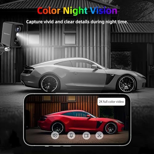 PIR Human Detection with 3MP Color Night Vision