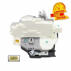 Front Right Door Lock Actuator Compatible with 2007-2016 A4 A5 Q3 Q5 TT Driver Side Power Lock Right Side Door Lock Motor 8J2837016A