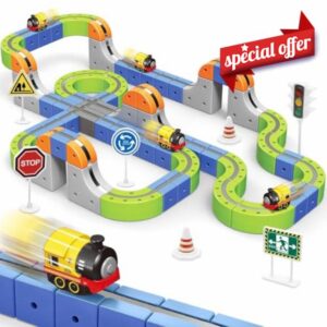Electric Magnetic Train Track Sets
