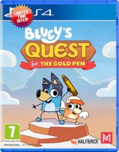 Bluey's Quests for the Gold Pen - PS4