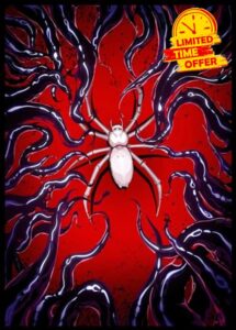 MTG Card Sleeves - Spider - 100 CT EDH Commander Sleeves for Magic The Gathering