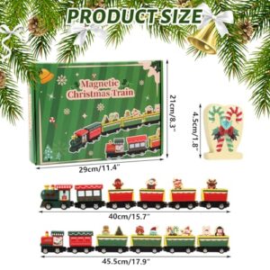 Interactive Wooden Magnetic Train Set