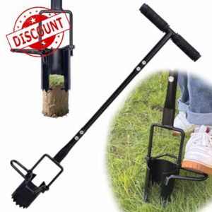 Carbon Steel Bulb Planter Tool Long Handle