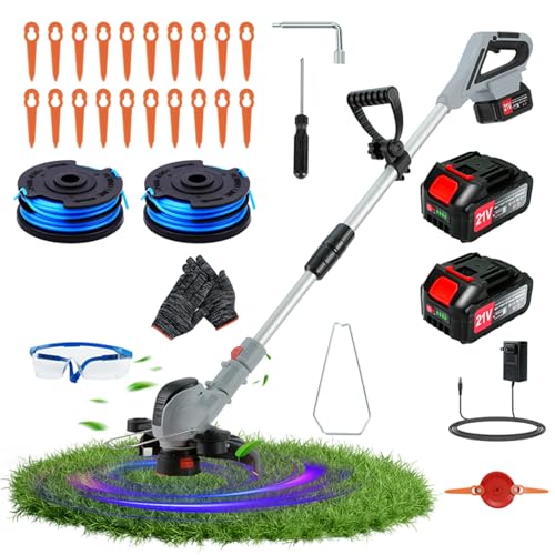 New Upgrade Electric Garden Strimmer Cutter
