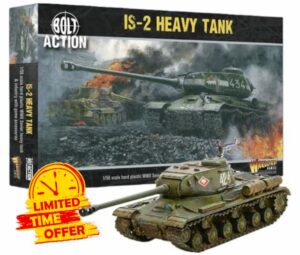 Warlord Games is-2 Heavy Tank - 1:56 / 28mm Plastic Scale Model Tank for Bolt Action Highly Detailed World War 2 Miniatures
