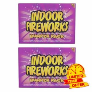 B4E Pack of 2 Indoor Fireworks Bumper Packs