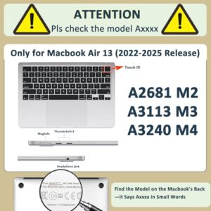 Unique Pattern Hard Shell Case and Laptop Sleeve for Air 13.6"