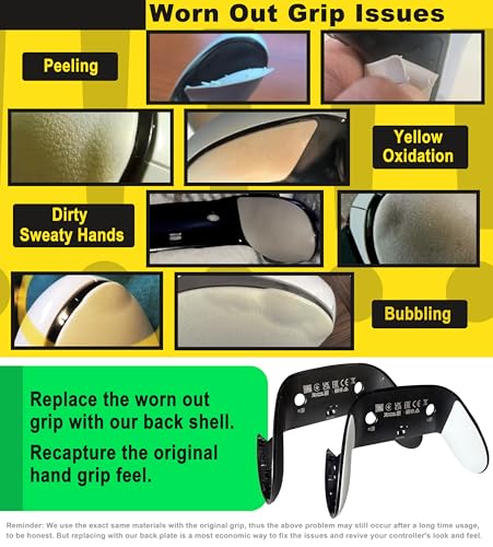 Replacement Shell with Soft CD Rubber Grip