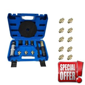 Universal Master Locking Wheel Nut Removal Tool Kit Remover With 10 Free Blades