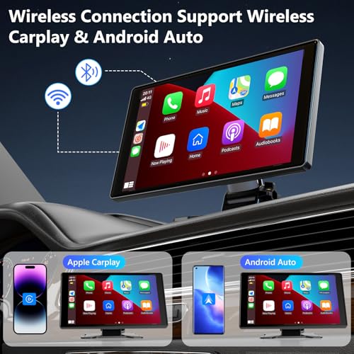 7" HD Android Auto Screen Apple CarPlay