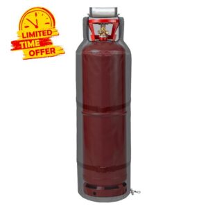 Insulated Propane Tank Cover – Heavy Duty Waterproof Gas Bottle Full | Thermal Insulation Cover For Propane Tanks | Durable Outdoor Cylinder Jacket | Protects From Cold