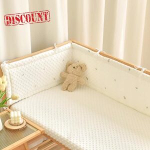 Breathable Airwrap Cot Bumper & Toddler Bed Guard Set