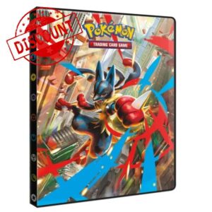 Asmodee - Ultra Pro - Pokémon - Mega Evolution (ME01): Pokémon card-holder - Capacity: 252 cards - Board games - Trading card accessory