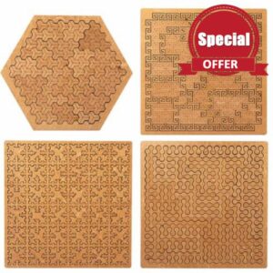 Fractal Tray Puzzles