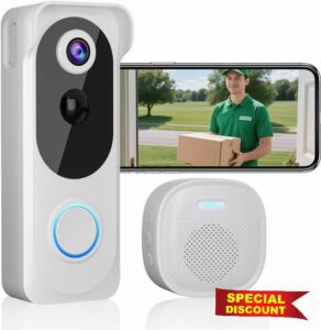 Wireless Video Doorbell with Chime