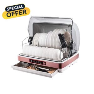 Portable One-Click Dishwashing Small Size Table Top for Family Restaurant Apartme