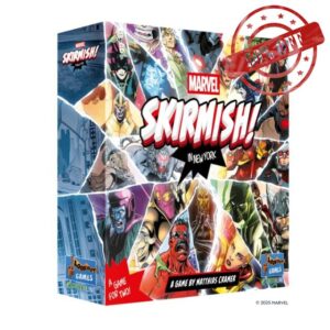 Asmodee | Marvel Skirmish In New York | Board Game | Ages 10+ | 2 Players | 30 Minutes Playing Time