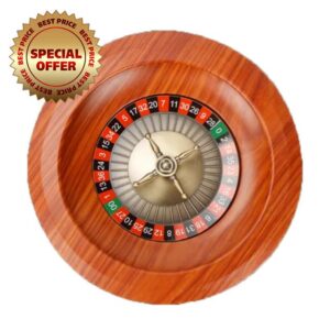 Wooden Roulette Wheel Set