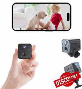 javiscam Mini Spy Camera Wireless Hidde