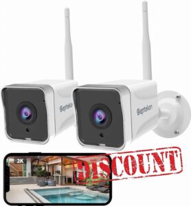 Septekon Security Camera Outdoor