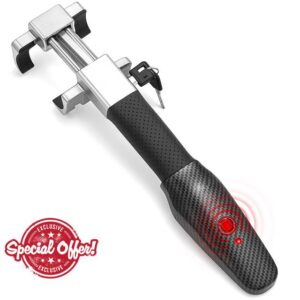 Steering Wheel Lock with Alarm