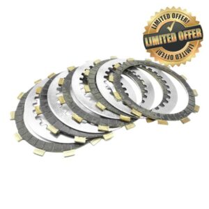 Clutch Kit Fit For YAMAHA XVS125 Drag Star 2000-2004 XVS 125 2002 2003 Motorcycle Clutch Steel Friction Disc Plates(Whole set)