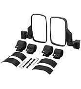 WOOSTAR Side View Mirrors with Clamps Replacement for Polaris RZR 900 1000 Rhino Teryx Mule YXZ P...