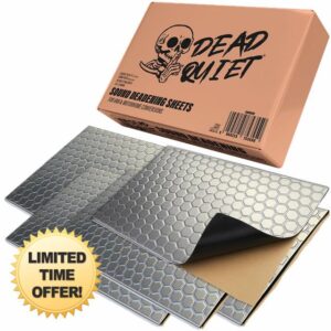 Xtremeauto Dead Quiet Sound Deadening Sheets – 20 Pack