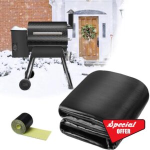 Smoker Blanket Helps Maintain Heat in Winter