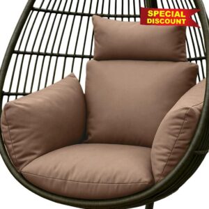 HOMESCAPES Luxury Egg Chair Cushion