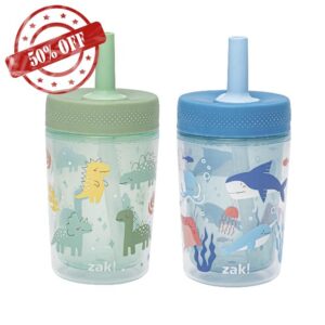 Zak Designs Capri Toddler Tumblers for Travel or at Home