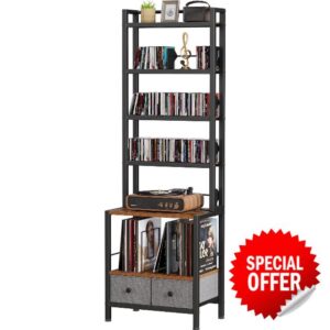 Epouseter CD Storage Rack with Drawers