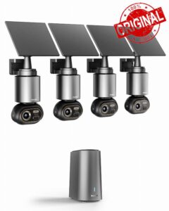 BOTSLAB 8MP Security Camera Outdoor Wireless 4 Cam-Kit