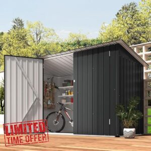 UNIONLINE 2.1x0.9m Metal Bike Shed