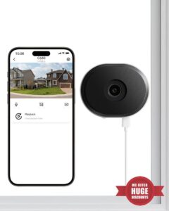 ZOSI 3MP 2K Window Camera for Home Security with Full Color Night Vision