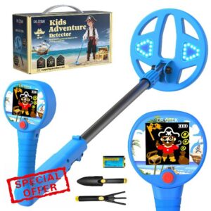 DR.ÖTEK Metal Detector for Kids – Innovative Color LCD Display