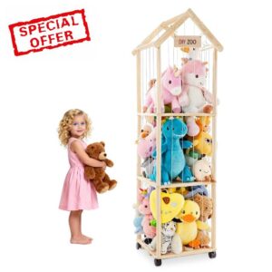Solid Wood Soft Toy Storage
