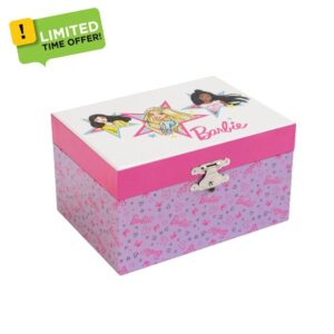 Mele and Co Barbie Friends Musical Ballerina Jewellery Box