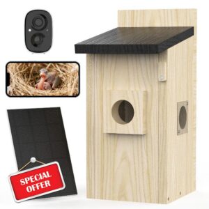 Smart Bird Houses for Outside Solar Powered