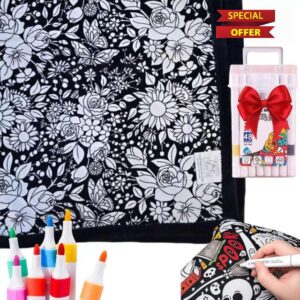 Colouring Blanket for Adults