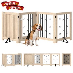 PawHut Freestanding Pet Gate