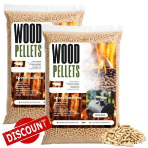 Premium Wood Pellets 6.3mm – Beech & Pine Blend