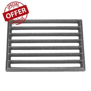 PATIKIL Cast Iron Fire Grate